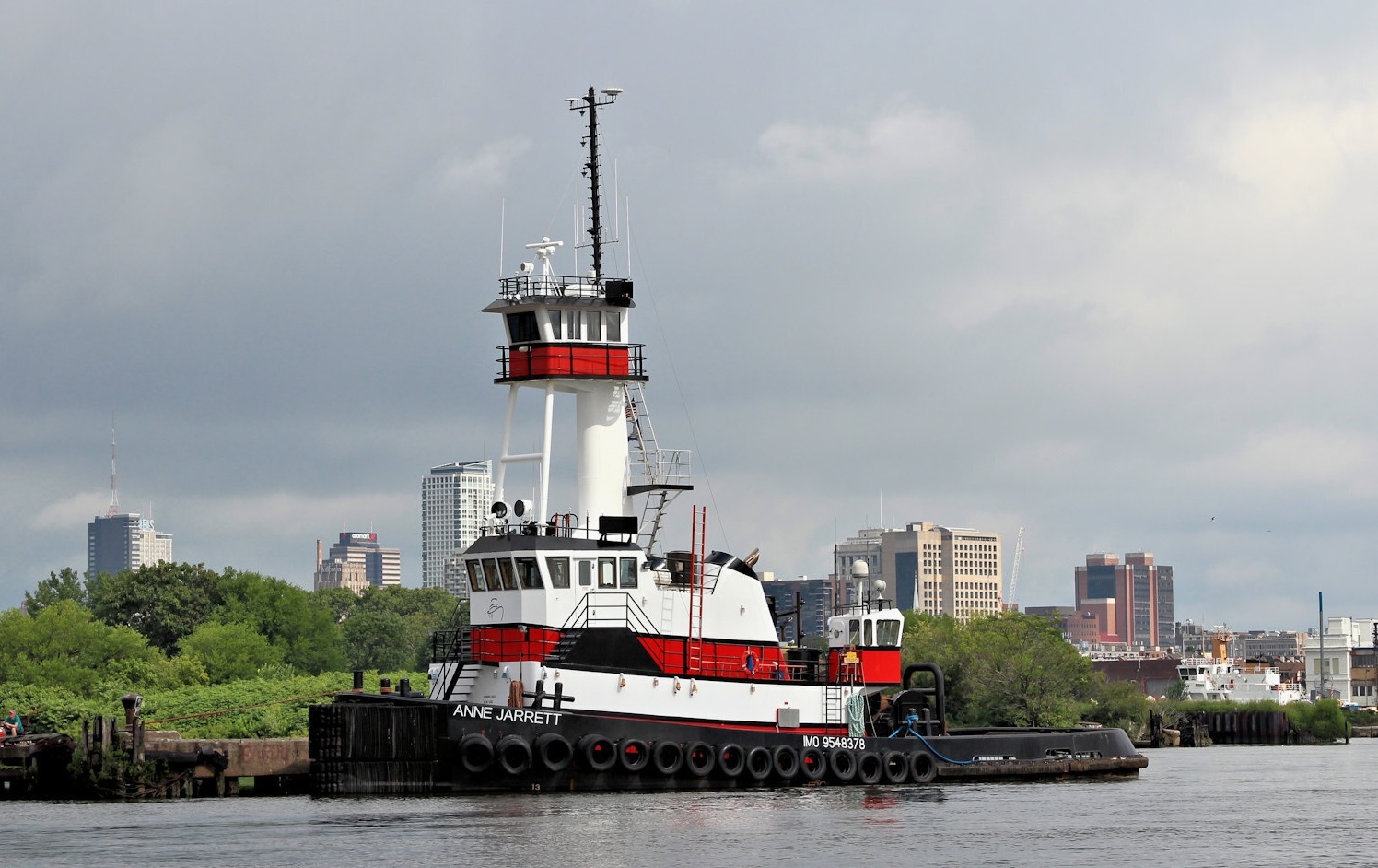 Norfolk Tug & Barge at work in the harbor
